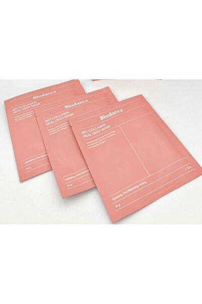 Biodance Bio Cologen Mask/ Şeffaflaşan Cologen Maske 3 Li Paket