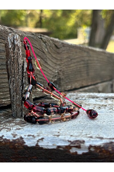 TESBİHSARAYI صندوق خشبي خاص - مسبحة صلاة عنبر، مسبحة صلاة نارية، مسبحة عنبر