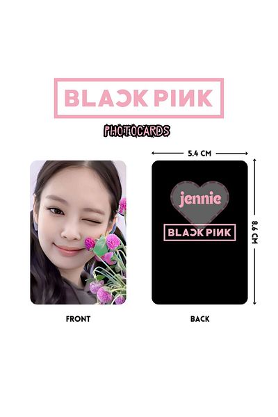Kpop Dünyasi Blackpink''Jennie'' Photocards Set 2