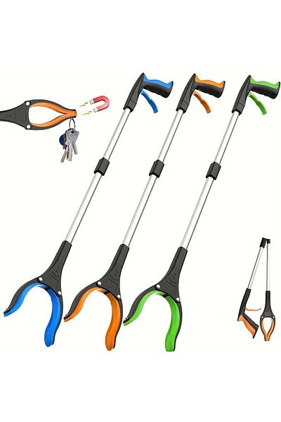 Choice Garbage Picker Gripper With 360 ° Rotating Clip, 32 Inch Lightweight Heavy-Duty Elderly Gripper, ...