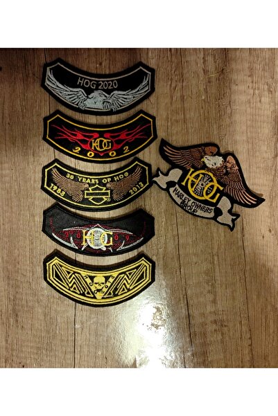 Özden Nakış Motorcu Hog Harley sahipleri patch arma nakış