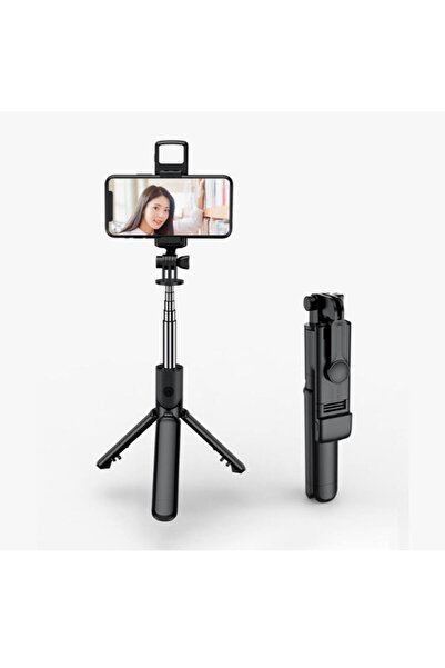 Petinka Selfie Çubuğu Kumandalı LED Işıklı Ayaklı Uzayabilen Taşınabilir Masa...