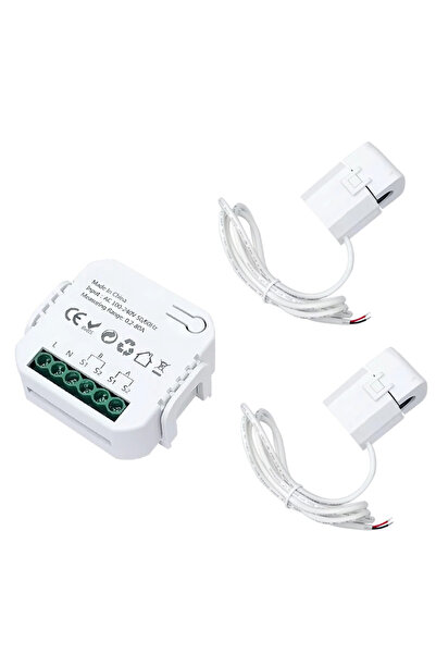 Vikefon عداد طاقة ذكي من نوع تويا زيجبي ثنائي الاتجاه، 80 أمبير، 2 CT