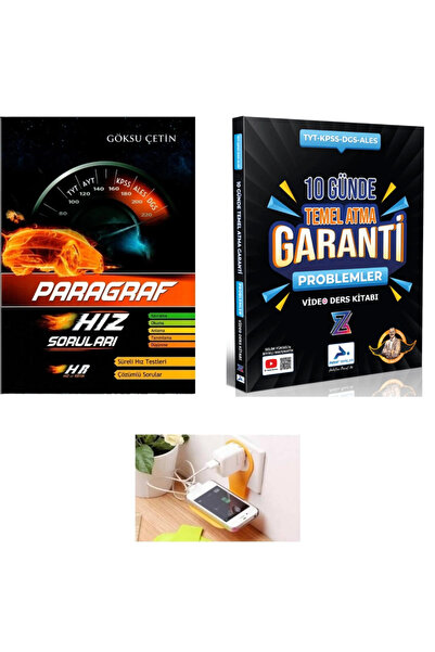 paraf yayınları Paraf Yayınları 10 Günde Temel Atma Problemler Garanti +Hız v...