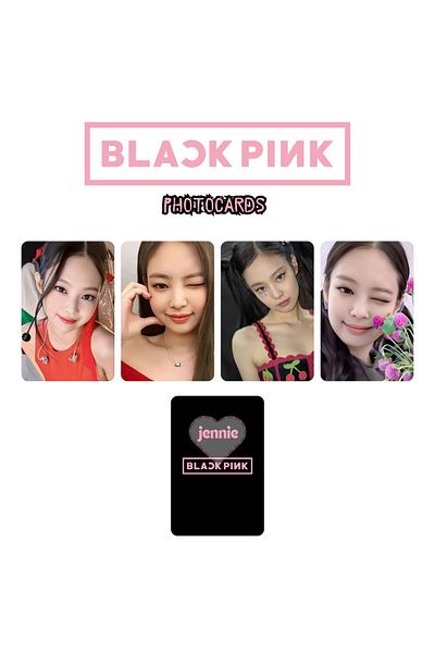 Kpop Dünyasi Blackpink''Jennie'' Photocards Set 2