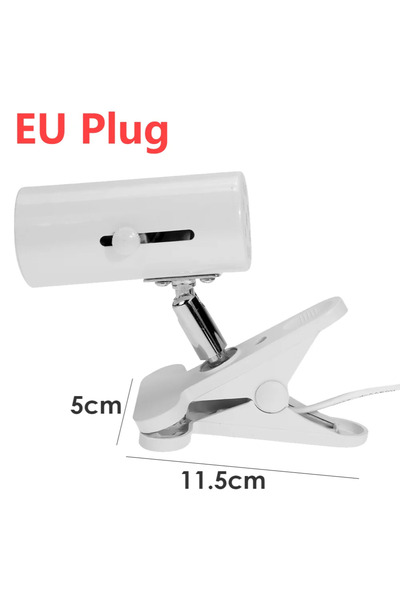 Choice حامل مصباح مكتبي مرن بزاوية 360 درجة، مزود بقابس أوروبي/أمريكي، وقاعدة...