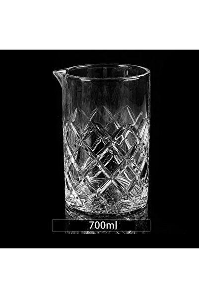 Choice Grid 700ml Cocktail Shaker Whiskey Glass Cup Professional Cocktail Stirring Cup Wine Bar mixing cup