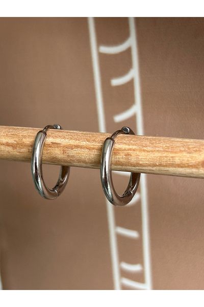 lavanderopa Anillo Steel Earrings