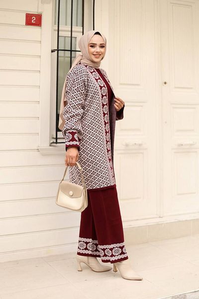 YILDIZ İSTANBUL MODA Knitwear Suit Set