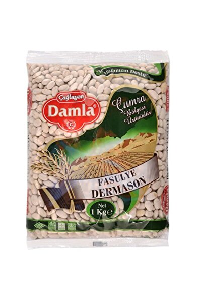 Damla Dermason Fasulye 1000 Gr. (BAKLİYAT)