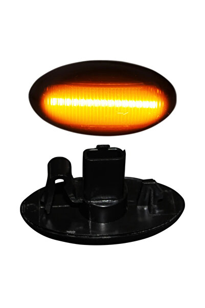 Choice Pair Dynamic Flashing Led Side Marker Turn Signal Light For Peugeot 30...