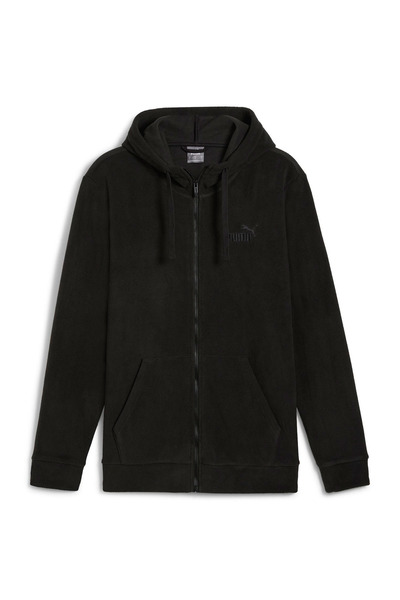 Puma ESS ELEVATED Full-Zip Hoo Siyah Kadın Ceket