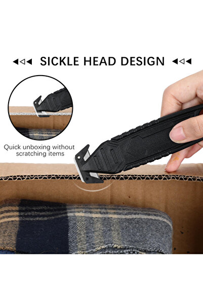 Choice black 1pc box cutter knife, cutter knife for cardboard, cardboard, let...