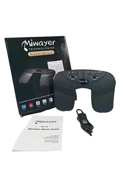 Choice جهاز تقليب الصفحات اللاسلكي بتقنية بلوتوث BT-10 من Miwayer، يعمل بدواس...