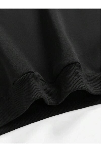 Massgai Çocuk Kepçe İş Kamyon Görsel Baskılı Özel Pamuklu Sweatshirt