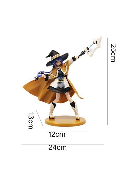 Choice 25cm No Box 25cm Magician Roxy Migurdia Action Figure Mushoku Tensei：jobless Reincarnation Anime Fig