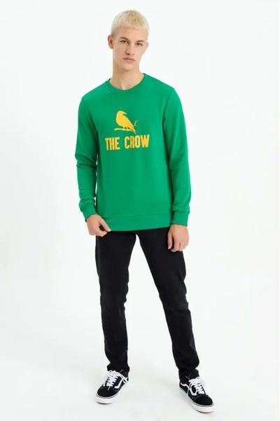 The Crow Men's Sweatshirt Zoom Tc1905