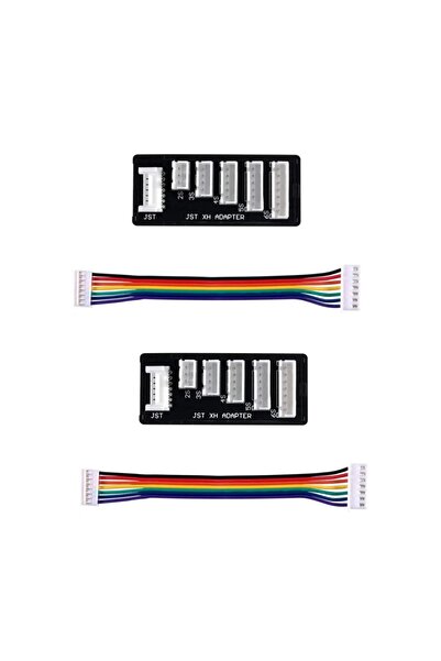 Choice1 لوح توازن شحن بطارية ليبو JST-XH-2-6S من قطعتين لمنتج RC، 1/2 لوح توا...