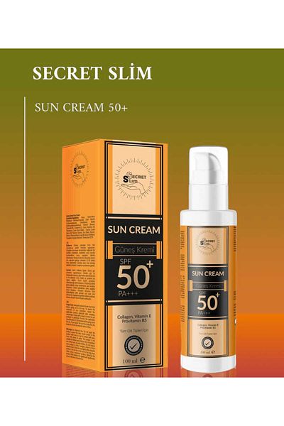 Secret Slim 50 Spf Protective Sun Cream