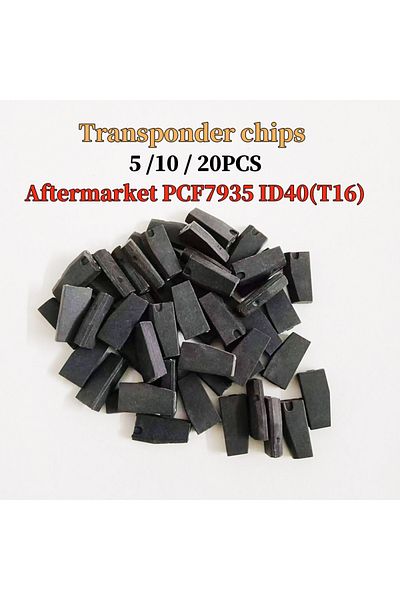 Choice 10pcs 5/10/20pcs 2024 Id40 Aftermarket Blank Pcf7935 (T16) Replace By Pcf7935aa Pcf7935as Transponde