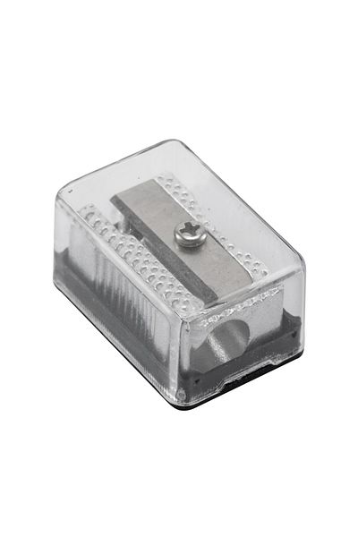 Bigpoint Long-Lasting Metal Sharpener Kit - Easy Grip Surface Pencil Opener with Steel Blade Refills
