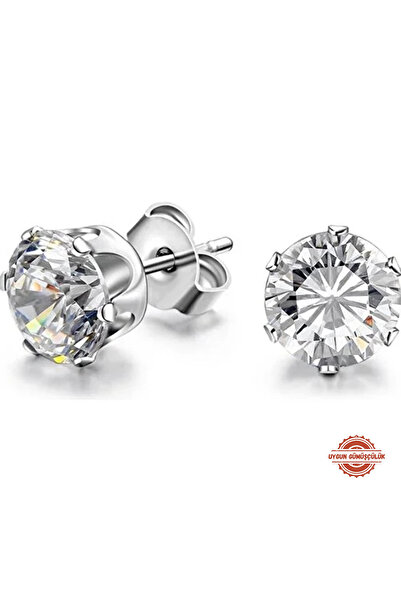 UygunGümüşçülük Uygun Gümüşçülük Steril 316 L Cerrahi Çelik Gümüş Kaplama Zir...