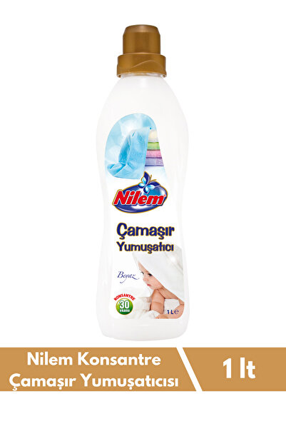Nilem Konsantre Çamaşır Yumuşatıcısı Beyaz 1 L