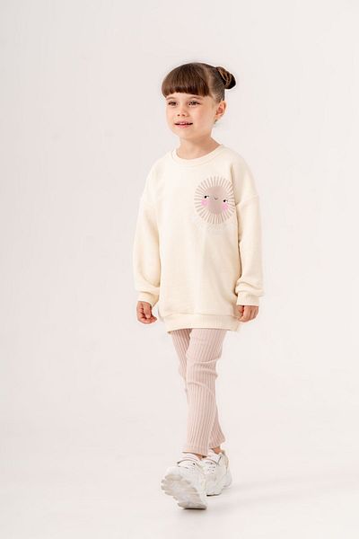 HAUSEkids 2-5 Years Old Girl's Tights Set - Zarala Powder