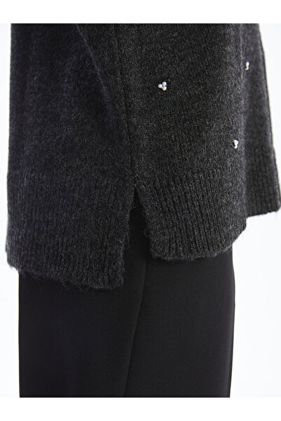 LC Waikiki Pulover de damă cu gât brodat