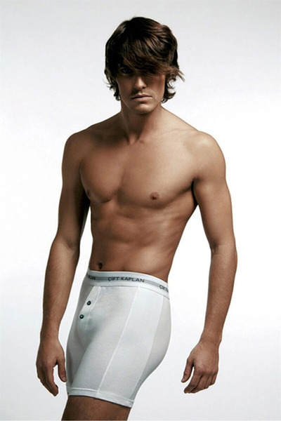 Genel Markalar Çift Kaplan 880 Elastanlı Erkek Boxer