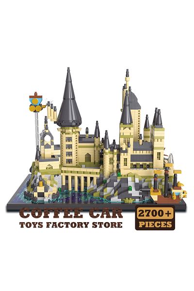 Choice No Original Box Magic World Building Scene Diamond Blocks 3d Model Dream Medieval Castle Bricks Moc