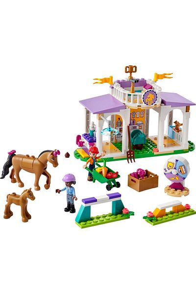 LEGO ® Friends Horse Training 41746 - Includes 2 Mini Dolls and 2 Horse Figures for Children Ages 4 and Up