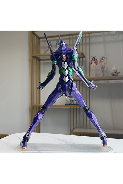 BANDAI 30cm 30CM EVA Neon Genesis Evangelion Warrior Electroplated Color Rampage Initial Machine Purple Man