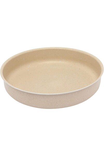 Trust Pro 26 cm Cream Round Double-Layer Non-Stick Aluminum Pan