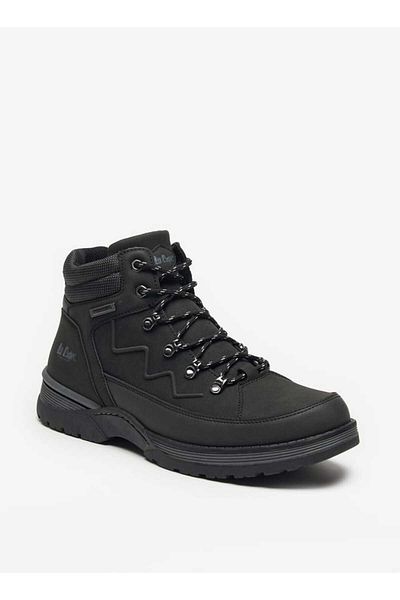Lee Cooper حذاء تشوكا بسحاب ومفصل بشعار للرجال