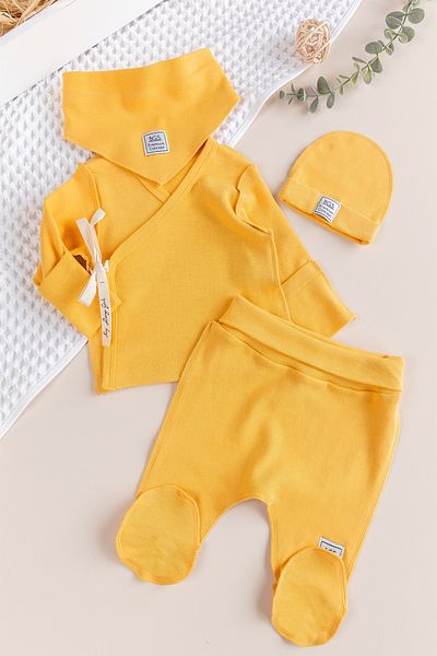 Babymod Natural Baby Hospital Release Baby Set with Gloves