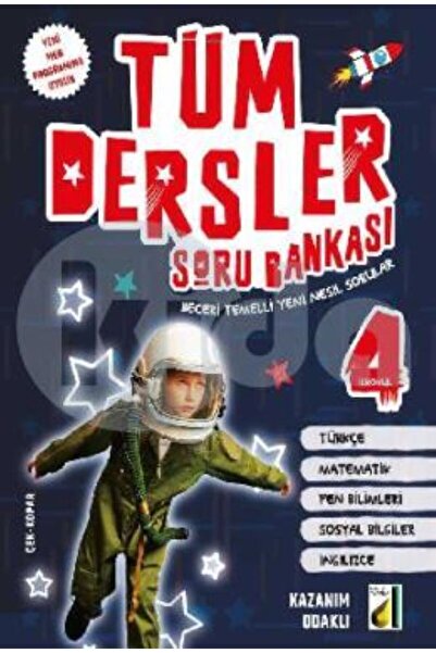 Damla Yayınevi DAMLA 4.Sınıf Tüm Dersler Soru Bankası - Beceri Temelli Yeni N...