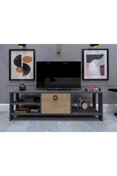 Home Mobiga Novel Tv Ünitesi 150 Cm Antrasit-safir