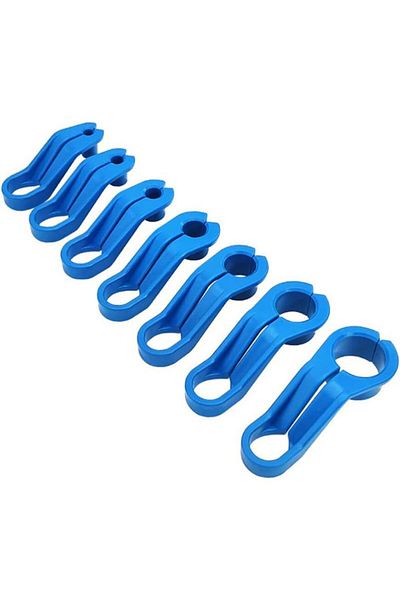 Choice Blue 7pcs Ac Fuel Line Disconnect Tool Set Transmission Oil Cooler Line Quick Disconnect Tool Fuel L