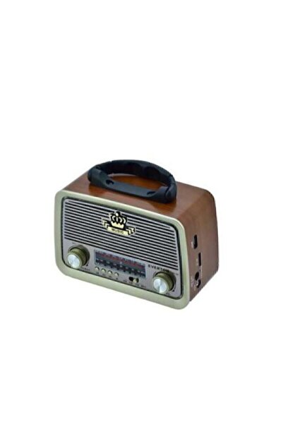 Modizu Everton Rt-301 Nostalji Bluetooth Şarjlı Radyo Usb Sd Mp3 Player