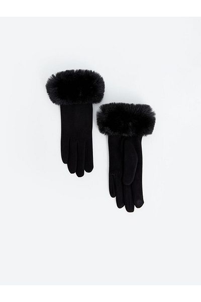 LC Waikiki Космати дамски ръкавици