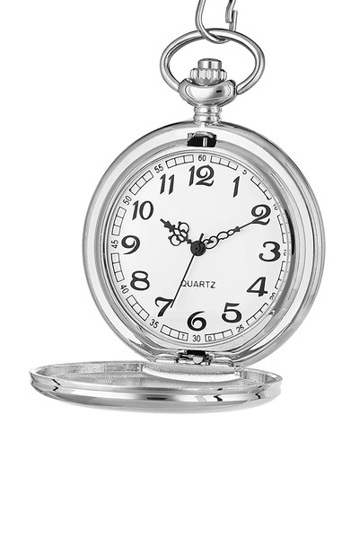 Louis Genessio Vintage Gümüş Köstekli Saat