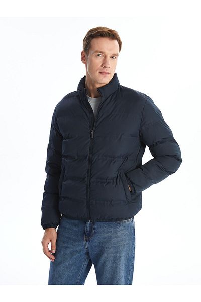 LC Waikiki Pufferjacke für Herren – Standardgröße, Stehkragen