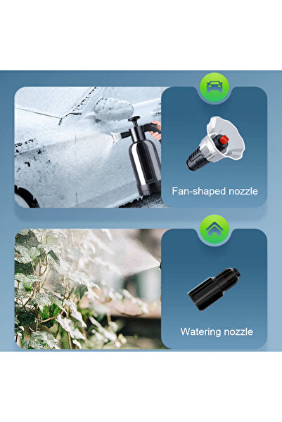 Choice 2L El Pnömatik Köpük Topu 2 Tip Nozul Araba Köpük Püskürtücü Yüksek Basınçlı Araba Yıkama Spreyi...