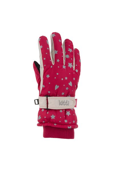 Aware Time Kitti 4-8 Years Waterproof Girl's Snow Ski Gloves