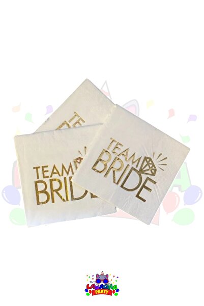 LASAGNA STORE Χαρτοπετσέτες Team Bride 16 Τεμάχια - Προμήθειες για Σετ Πάρτι ...