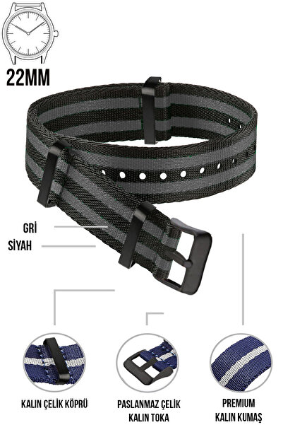 COBRA 22 ملم لساعة Fossil-Welder-Casio-Seiko-Omega-Armani المتوافقة مع حزام س...