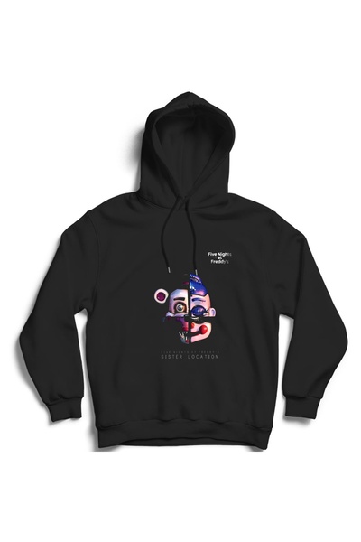 The Fame Five Nights at Freddy's, Puppet, Bonnie, Freddy, Foxy, Fnaf, 5Naf Bumbac Hanorac cu glugă