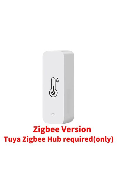 Choice Zigbee Version Tuya Zigbee Wifi Temperature And Humidity Sensor App Remote Monitor For Smart Home Va