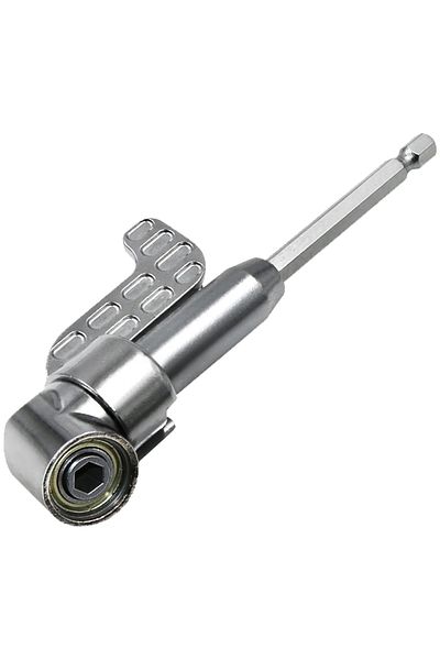 Choice Sliver Long 105 Degree Angle Screwdriver Socket Holder Adapter Replacement Batch Head Corner Device